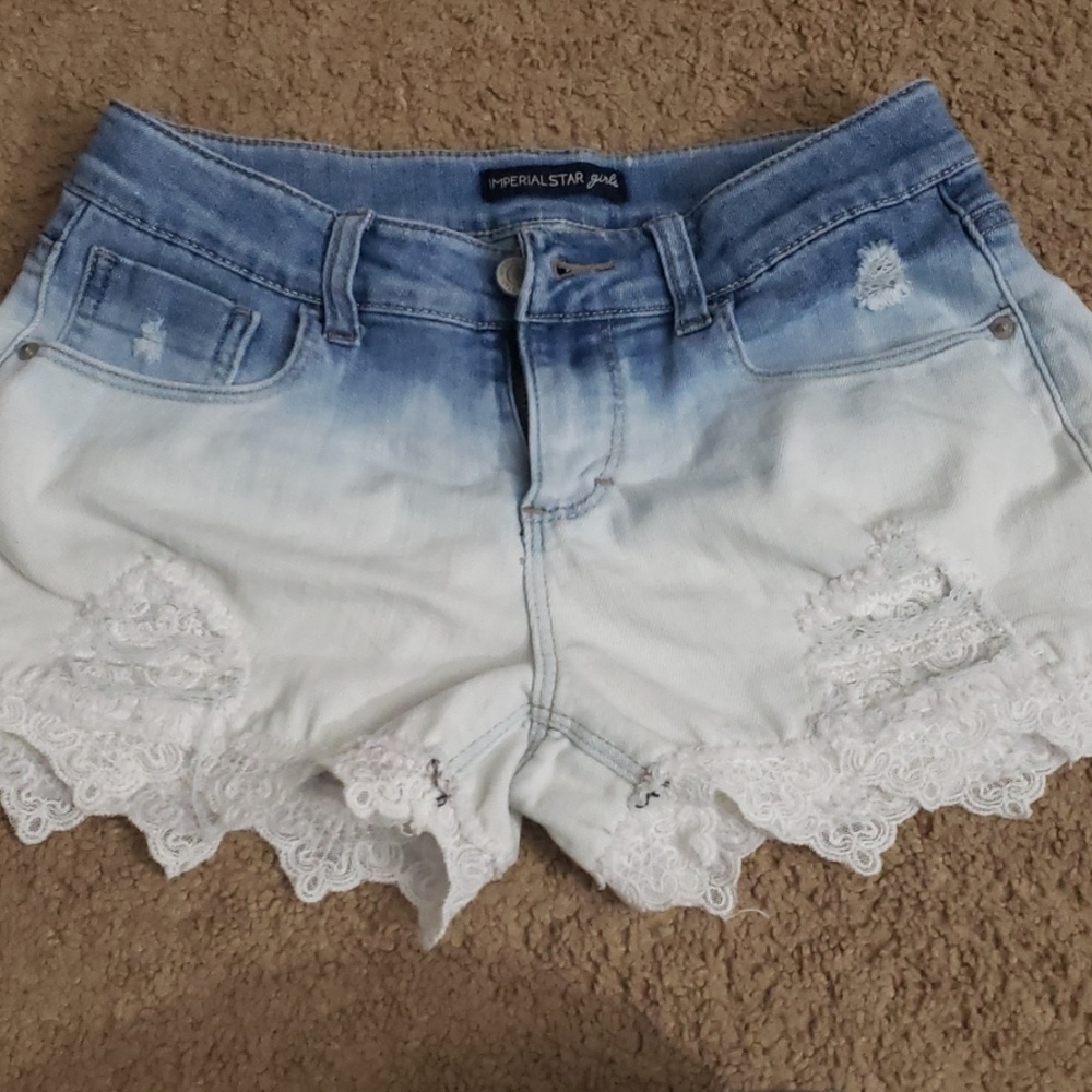 ⭐SALE 4/$20⭐Girls super soft denim shorts size 12